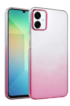 Uray store Samsung Galaxy A06 Glossy Kapak - Pembe