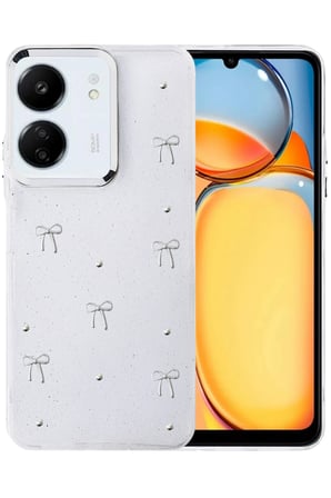 Uray store Xiaomi Redmi 13C Fiyonk Desenli Kapak - Desen 5