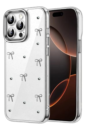 Uray store Apple iPhone 14 Pro Max Fiyonk Desenli Kapak - Desen 5