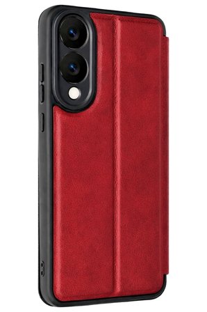 Uray store Samsung Galaxy S25 Edge Flip Cover - Kırmızı