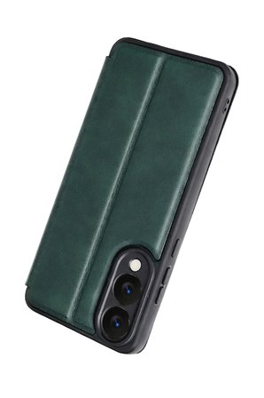 Uray store Samsung Galaxy S25 Edge Flip Cover - Koyu Yeşil