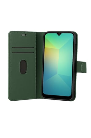 Uray store Realme C75 4G Trend S Plus Kapaklı Kılıf - Koyu Yeşil