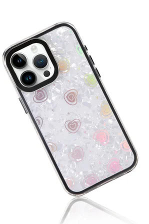 Uray store Apple iPhone 15 Pro Lumi Desenli Kapak - Siyah