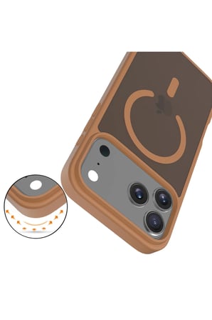 Joko Apple iPhone 17 Pro Jota Magsafe Kapak - Çöl Titanyum