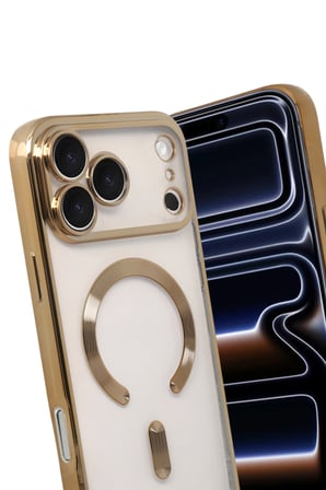 Uray store Apple iPhone 17 Pro Max Kross Magneticsafe Kapak - Gold