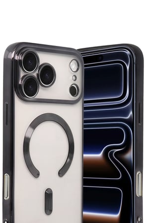 Uray store Apple iPhone 17 Pro Max Kross Magneticsafe Kapak - Siyah