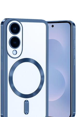 Uray store Samsung Galaxy S25 Edge Kross Magneticsafe Kapak - Sierra Blue