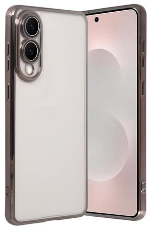 Uray store Samsung Galaxy S25 Edge Razer Lensli Silikon - Titan Gri