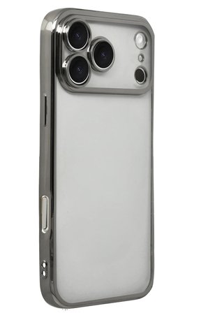 Uray store Apple iPhone 17 Pro Razer Lensli Silikon - Titan Gri