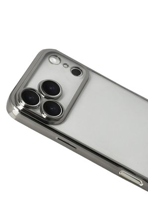 Uray store Apple iPhone 17 Pro Razer Lensli Silikon - Titan Gri