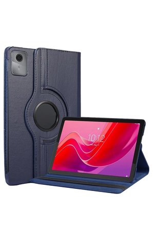 Uray store Lenovo Tab M11 TB330FU 360 Tablet Deri Kılıf - Lacivert
