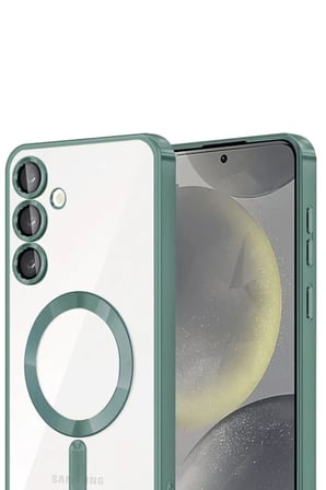 Uray store Samsung Galaxy A54 5G Kross Magneticsafe Kapak - Koyu Yeşil
