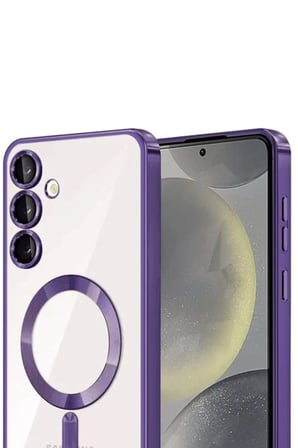 Uray store Samsung Galaxy A55 5G Kross Magneticsafe Kapak - Mor
