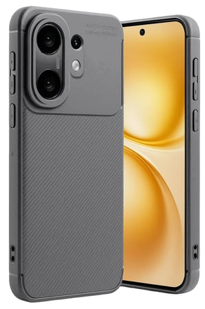 Uray store Vivo X200 FE Auto Focus Karbon Kapak -Gri