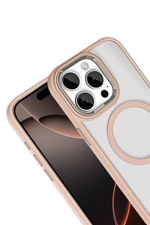 Joko Apple iPhone 15 Pro Max Terea Magsafe Kapak - Gold
