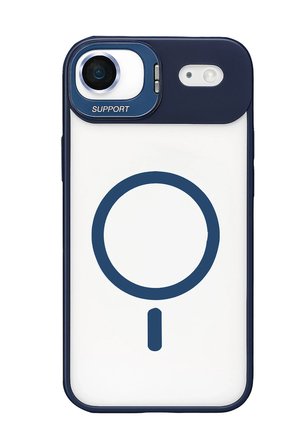 Joko Apple iPhone 17 Air Remim Lensli Magsafe Standlı Kapak - Lacivert