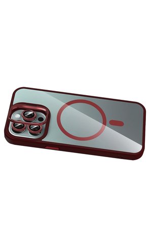 Joko Apple iPhone 16 Pro Max Remim Lensli Magsafe Standlı Kapak - Bordo
