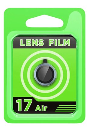 Uray store Apple iPhone 17 Air Raze Metal Kamera Lens - Mavi