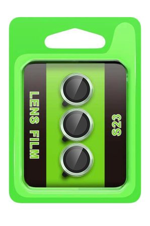 Uray store Samsung Galaxy S23 Raze Metal Kamera Lens - Yeşil
