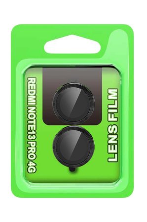 Uray store Xiaomi Redmi Note 13 Pro 4G Raze Metal Kamera Lens - Siyah