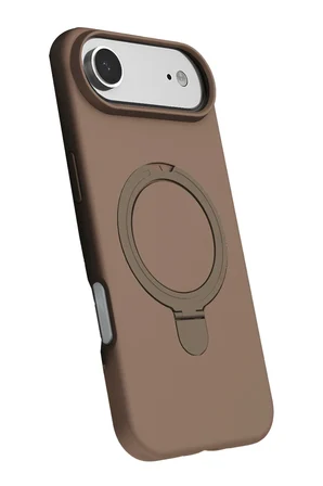 Uray store Apple iPhone 17 Air Regal Magsafe Standlı Kapak - Çöl Titanyum