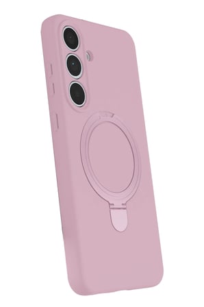 Uray store Samsung Galaxy S25 FE Regal Magsafe Standlı Kapak - Açık Pembe
