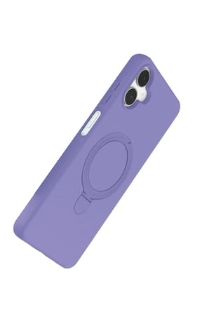Uray store Samsung Galaxy A06 Regal Magsafe Standlı Kapak - Lila