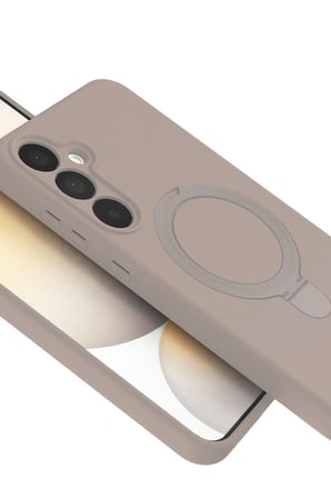 Uray store Samsung Galaxy A25 5G Regal Magsafe Standlı Kapak - Çöl Titanyum