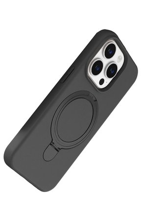 Uray store Apple iPhone 14 Pro Max Regal Magsafe Standlı Kapak - Titan Gri