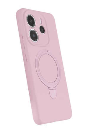 Uray store Xiaomi Redmi Note 14 4G Regal Magsafe Standlı Kapak - Açık Pembe