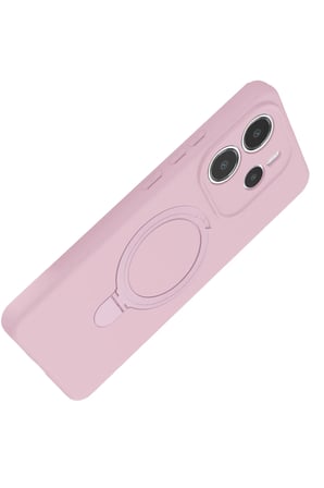 Uray store Xiaomi Redmi Note 14 4G Regal Magsafe Standlı Kapak - Açık Pembe
