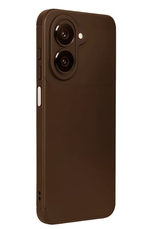 Uray store Samsung Galaxy A07 4G Auto Focus Karbon Kapak - Kahverengi