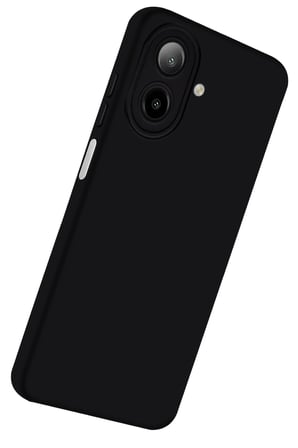 Uray store Samsung Galaxy A07 4G Nano içi Kadife Silikon - Siyah