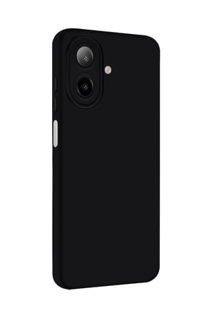 Uray store Samsung Galaxy A07 4G Nano içi Kadife Silikon - Siyah