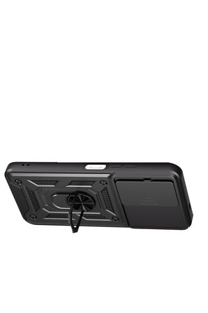 Uray store Xiaomi Redmi 15C 4G Pars Lens Yüzüklü Silikon - Siyah