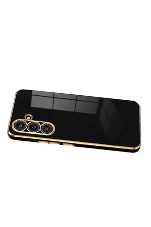 Uray store Samsung Galaxy S25 FE Volet Silikon - Siyah