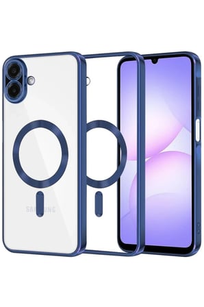 Uray store Samsung Galaxy A07 4G Kross Magneticsafe Kapak - Lacivert