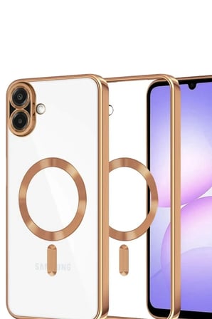 Uray store Samsung Galaxy A07 4G Kross Magneticsafe Kapak - Çöl Titanyum