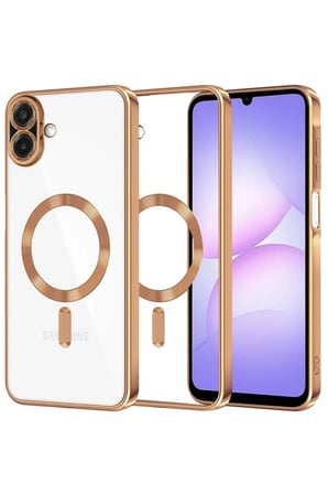 Uray store Samsung Galaxy A07 4G Kross Magneticsafe Kapak - Çöl Titanyum