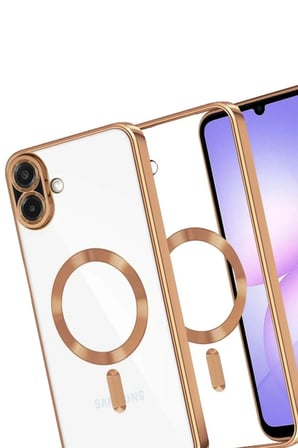 Uray store Samsung Galaxy A07 4G Kross Magneticsafe Kapak - Çöl Titanyum