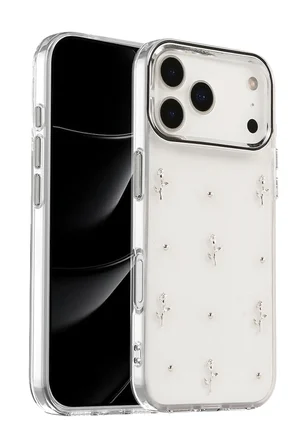 Uray store Apple iPhone 17 Pro Max Fiyonk Desenli Kapak - Desen 4