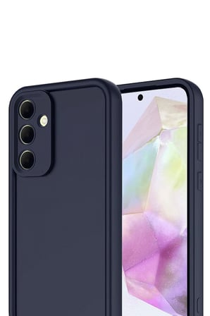 Uray store Samsung Galaxy A17 5G Viera Silikon - Lacivert
