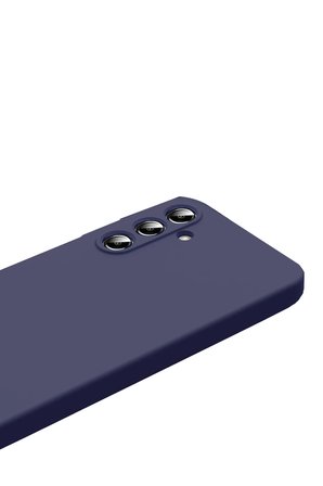 Uray store Samsung Galaxy S25 FE Nano içi Kadife Silikon - Lacivert