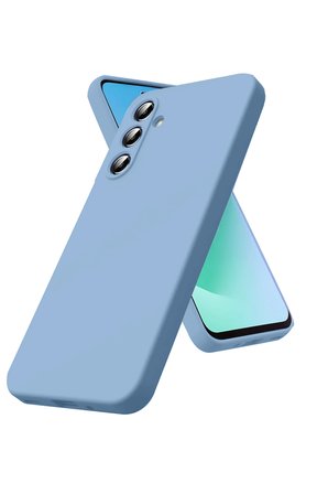 Uray store Samsung Galaxy S25 FE Nano içi Kadife Silikon - Mavi