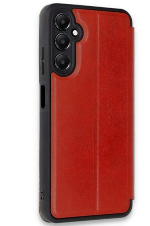 Uray store Samsung Galaxy A17 5G Flip Cover - Kırmızı