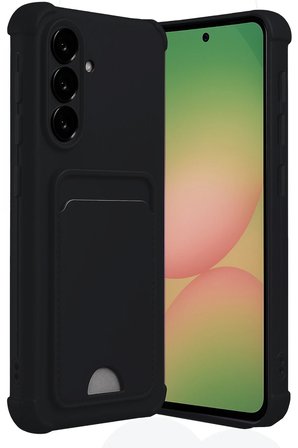 Uray store Samsung Galaxy A17 5G Kelvin Kartvizitli Silikon - Siyah