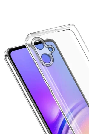 Uray store Samsung Galaxy A07 4G Lüx Şeffaf Silikon - Şeffaf