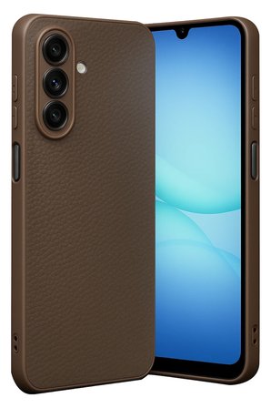 Uray store Samsung Galaxy A17 5G Thermax Silikon Kılıf - Kahverengi