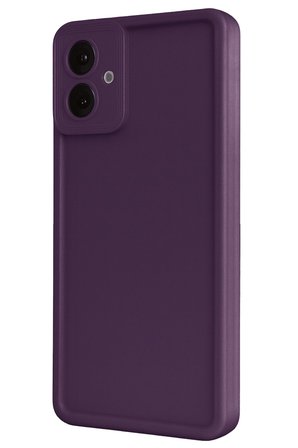 Uray store Samsung Galaxy A07 4G Viera Silikon - Mürdüm