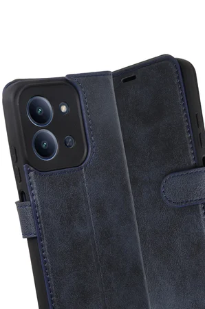 Uray store Xiaomi Redmi 15C 4G Trend S Plus Kapaklı Kılıf - Lacivert